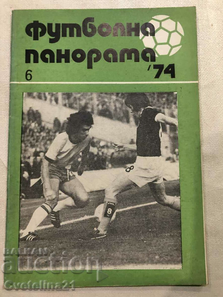 Fotbal fotbal panorama 74 numărul 6