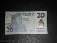 20 naira - the national currency of Nigeria