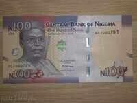 Nigeria-100 naira, anul 2014, editie limitata, pret nou