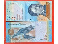 VENEZUELA VENEZUELA 2 Bolivar numărul 29 10 2013 NOU UNC