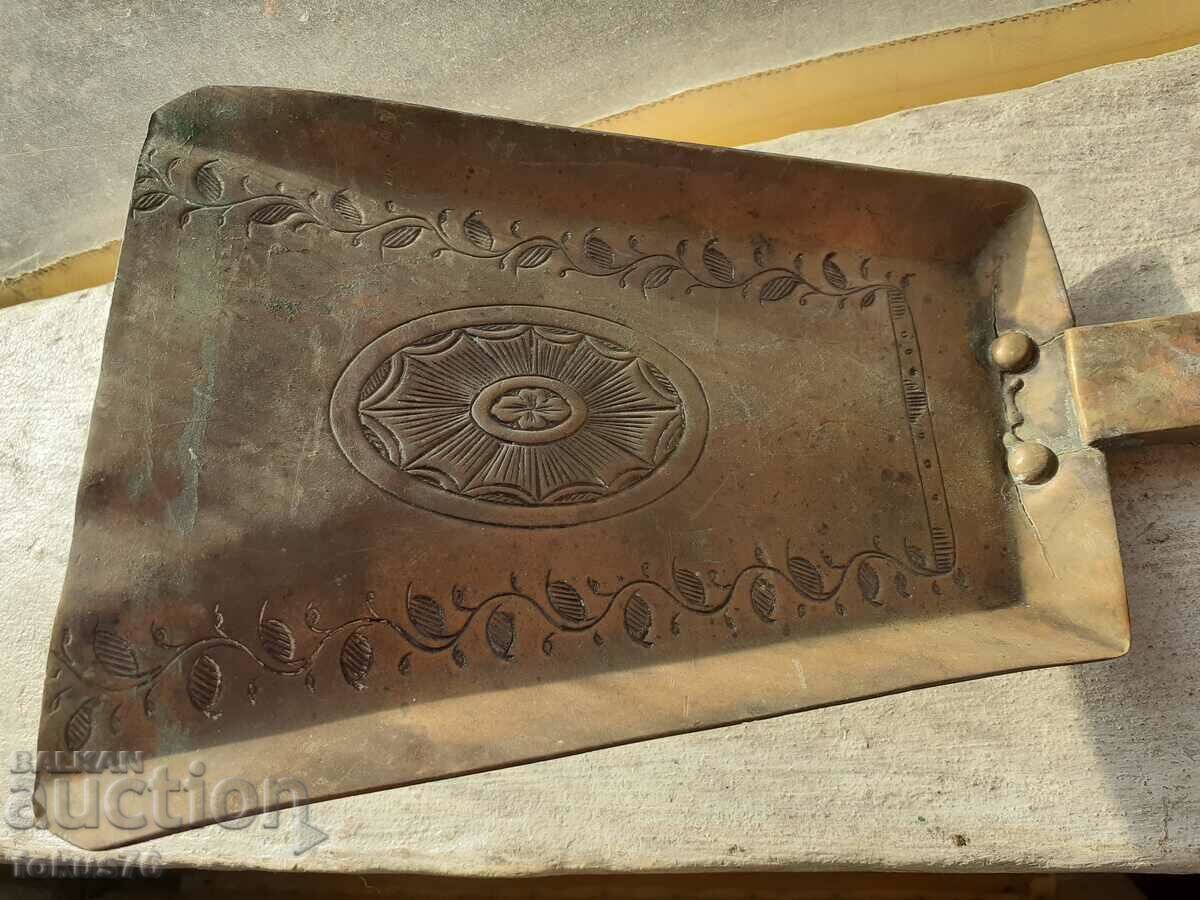 Δημοπρασία Παλιά Μπαρόκ Μεγάλη Αντικέ Απλίκα Τζακιού - Χάλκινο Δημοπρασία Παλιά Μπαρόκ Μεγάλη Αντικέ Απλίκα Τζακιού - Χάλκινο