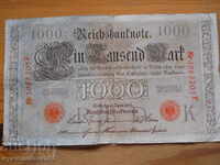 1000 марки 1910 г. - Германия ( VG )