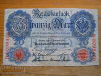 20 timbre 1914 - Germania ( VF )