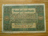 10 stamps 1920 - Germany ( F )