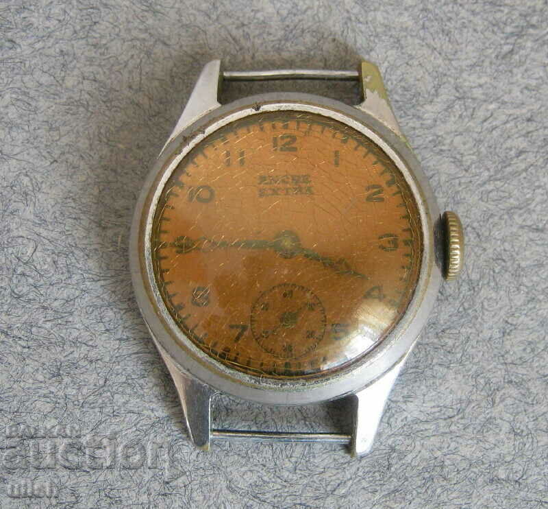 Swiss Lanco 15 rubis военен часовник