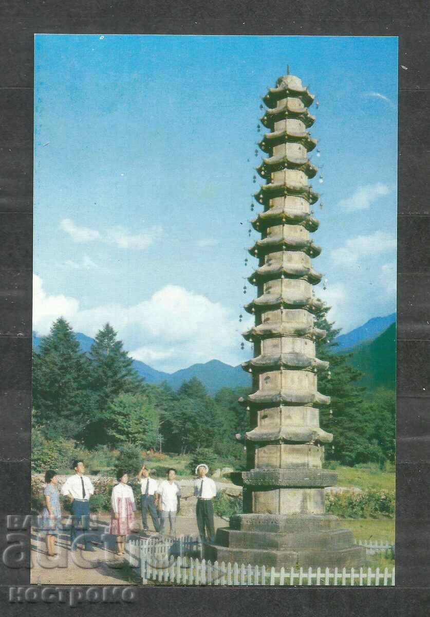 North Korea    Post  card - A 3086