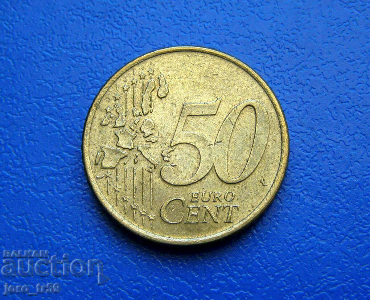 Netherlands 50 euro cent Euro cent 2000 with price 2.50 BGN | € 1.28 Netherlands 50 euro cent Euro cent 2000 with price 2.50 BGN | € 1.28