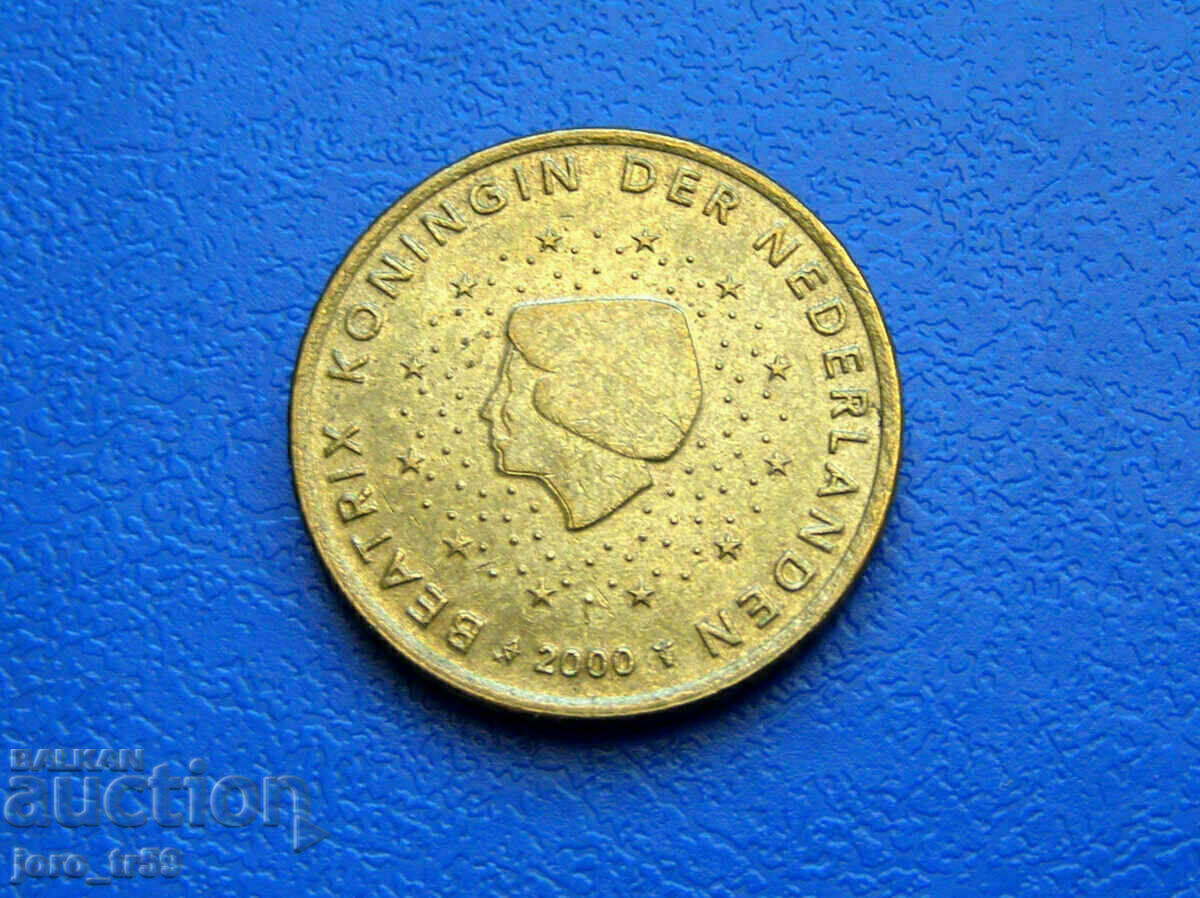 Netherlands 50 euro cent Euro cent 2000 Netherlands 50 euro cent Euro cent 2000