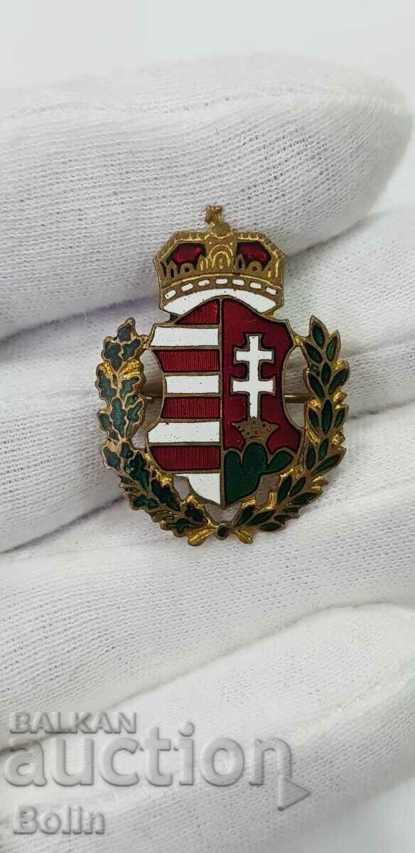 Rare Austro-Hungarian enamel badge 1900 - 1918.