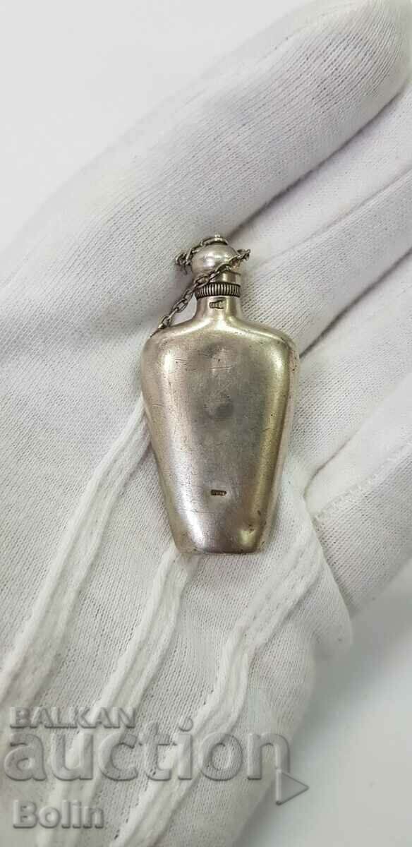 Russian-USSR silver perfume bottle 875 sample 1930-1950. with price 130.00 BGN | € 66.47