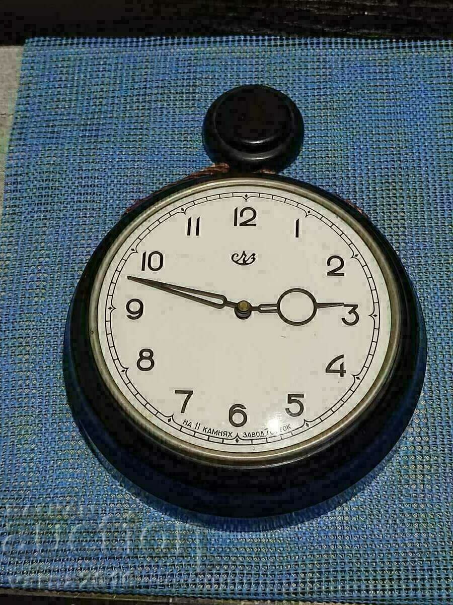 RARE GAROV Mechanical BAKELITE WATCH / ΕΣΣΔ 1940