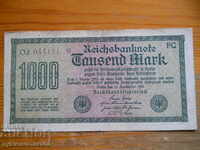 1000 марки 1922 г. - Германия ( VF )