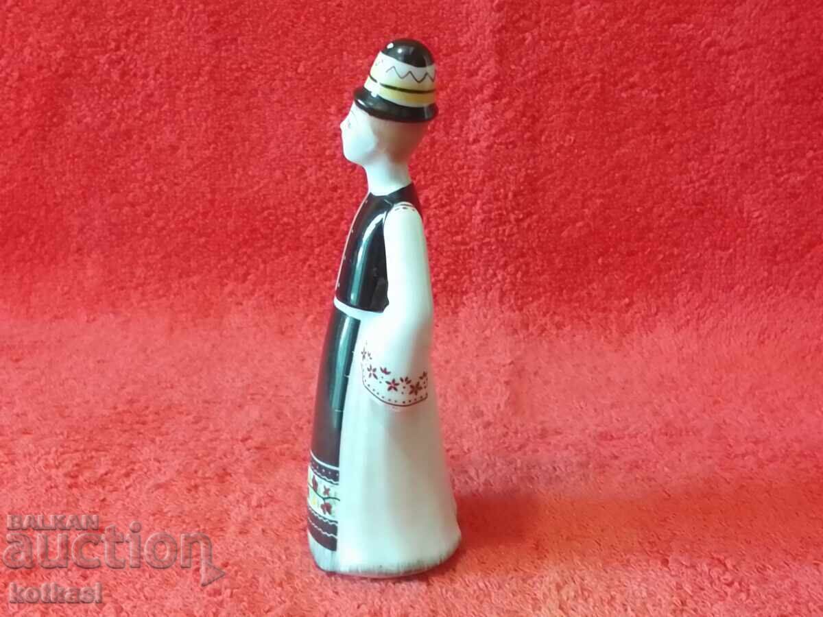 Old porcelain figure of a woman, Hungary, marked with price 45.50 BGN | € 23.26 Old porcelain figure of a woman, Hungary, marked with price 45.50 BGN | € 23.26