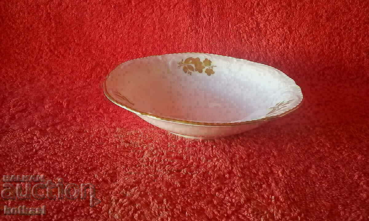 Rosenthal small old porcelain bowl plate plate gilt