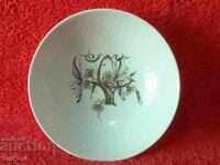 Farfurie mica bol veche din portelan Rozenthal aurit