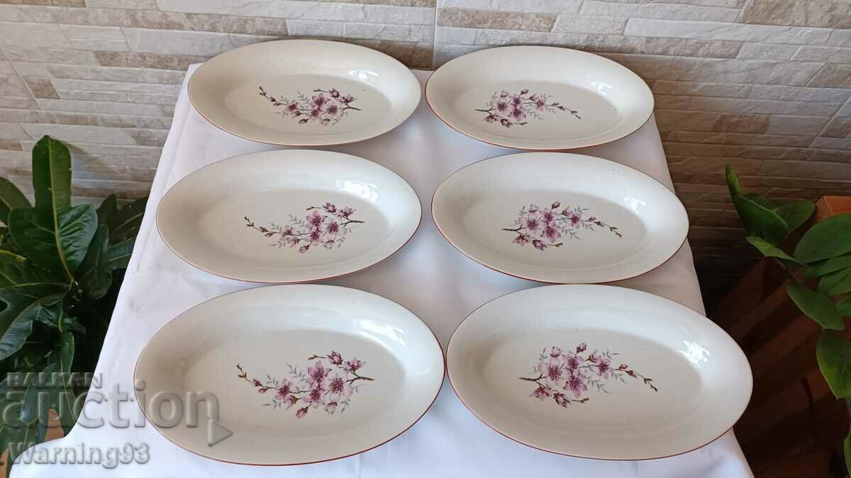 Livrarea Set farfurii ovale - Dyanko Stefanov - 6 bucati - NOU