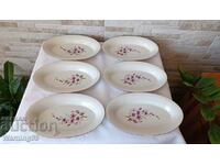 Set of oval plates - Dyanko Stefanov - 6 pieces - NEW