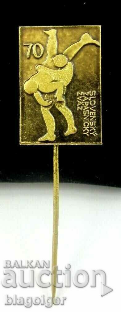 Σήμα Ιωβηλαίου Σλοβενικής Ομοσπονδίας Πάλης Σήμα Ιωβηλαίου Σλοβενικής Ομοσπονδίας Πάλης