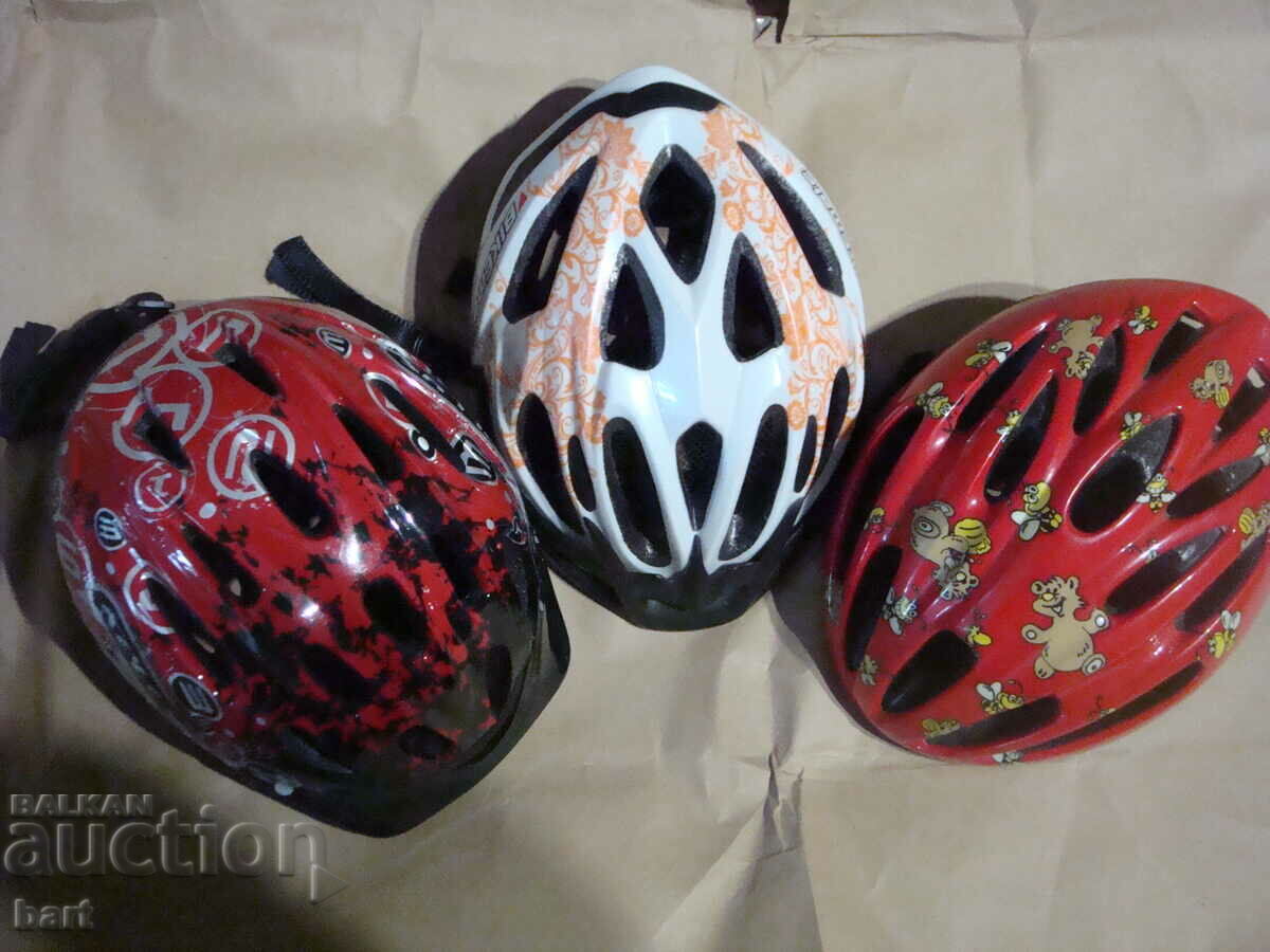 used bicycle helmets
