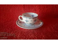 Old double porcelain set cup and plate Thomas Germany