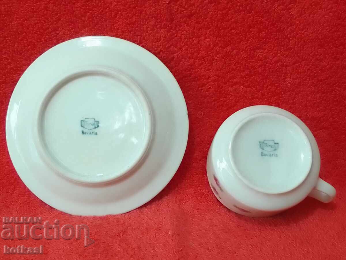 Old double porcelain set cup and plate Thomas Germany - 5 Old double porcelain set cup and plate Thomas Germany - 5