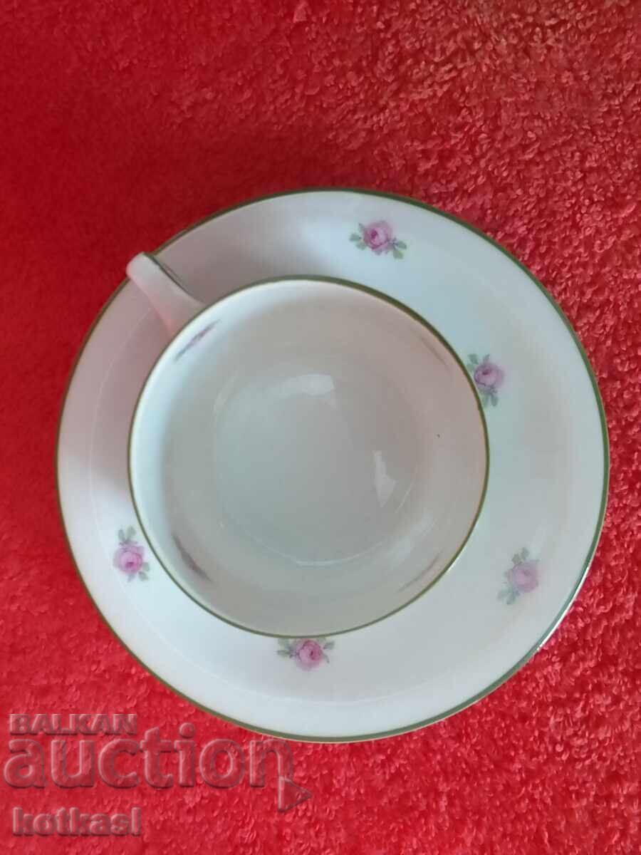 Old double porcelain set cup and plate Thomas Germany - 6 Old double porcelain set cup and plate Thomas Germany - 6
