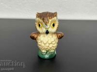 Porcelain figure of an owl - Capodimonte. #4960