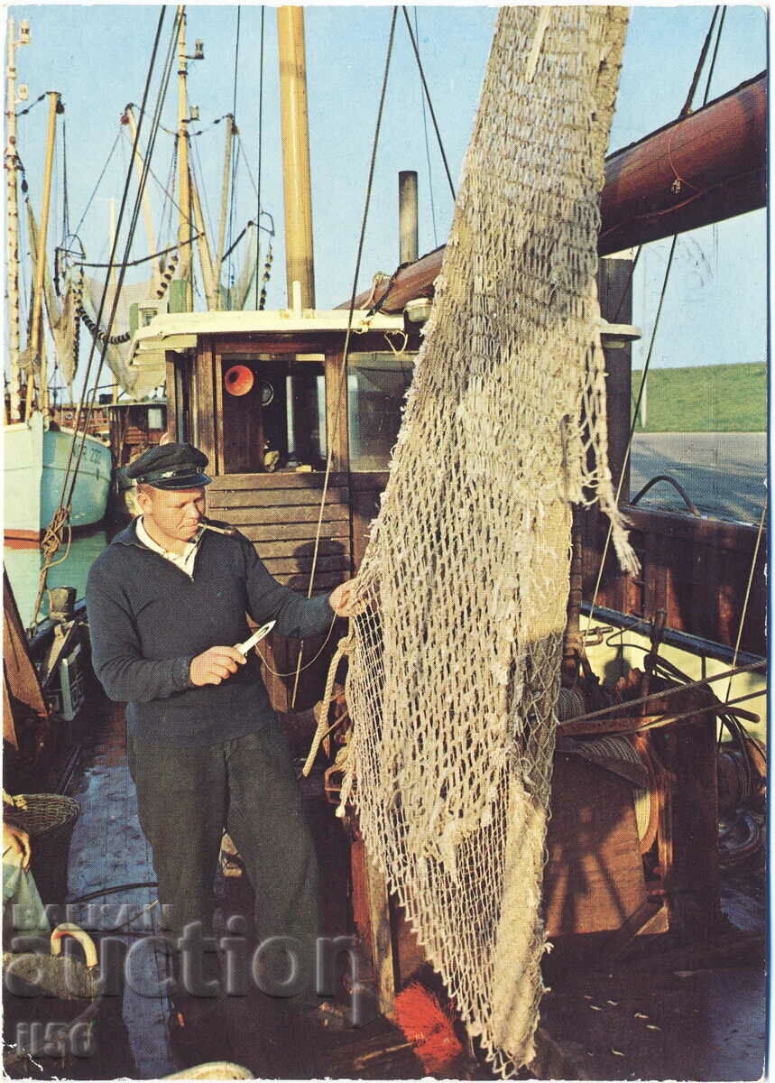 Германия - Хамбург - занаяти - рибар - 1982