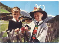 Австрия - Тирол - деца - ок. 1980