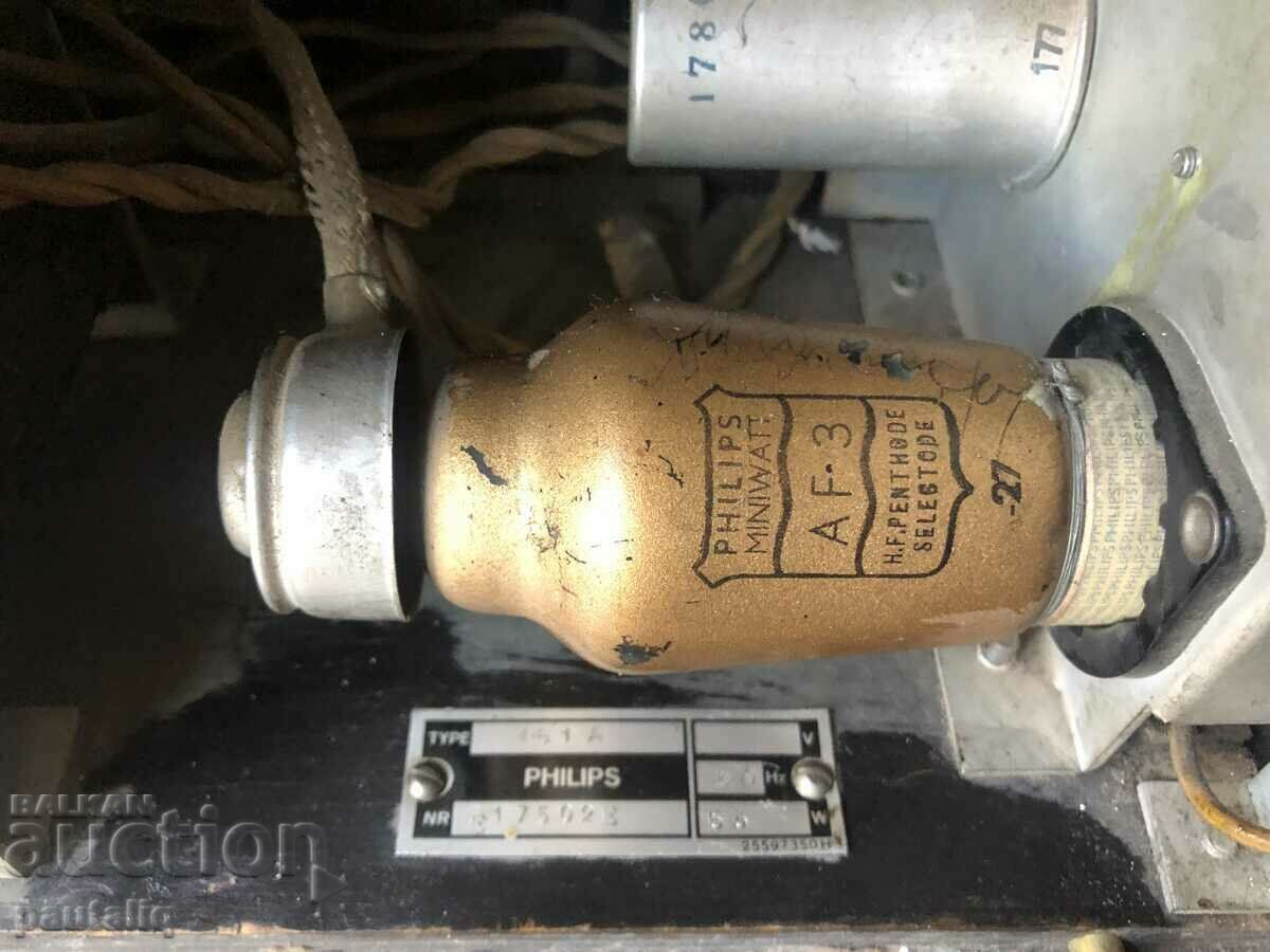 OLD RADIO PHILIPS PERFECT 461 A - 7 OLD RADIO PHILIPS PERFECT 461 A - 7