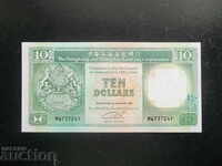 HONG KONG, $ 10, 1992, UNC