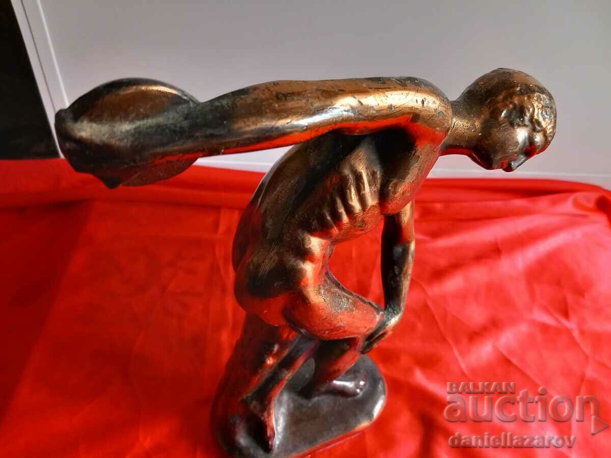 Large Old Discus Thrower Figurine, Figure with price 125.00 BGN | € 63.91
