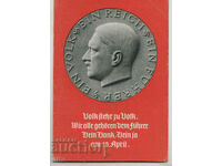 Original card Third Reich Adolf Hitler