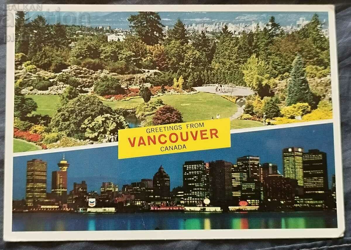 Canada. 1984 Carte poștală călătorită - Salutări de la...