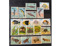 Κούβα 1983 - 1985 Fauna Fish Amphibians