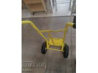 Manual vertical platform trolley for luggage hand trolley e