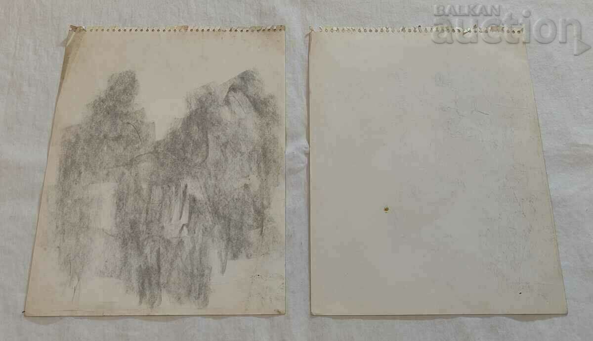 Delivery of DRAWINGS WITH PENCIL LOT 5 PCS Delivery of DRAWINGS WITH PENCIL LOT 5 PCS