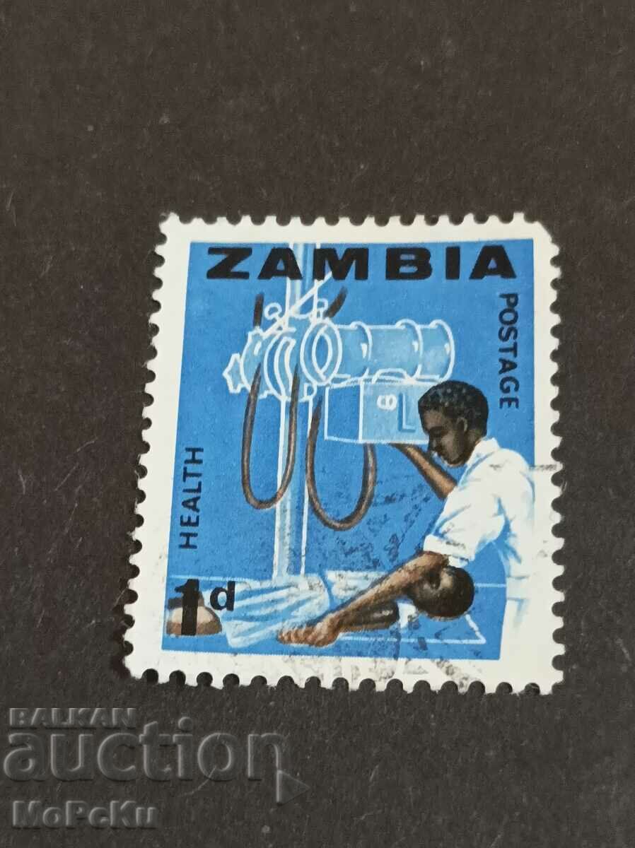 Пощенска марка Zambia