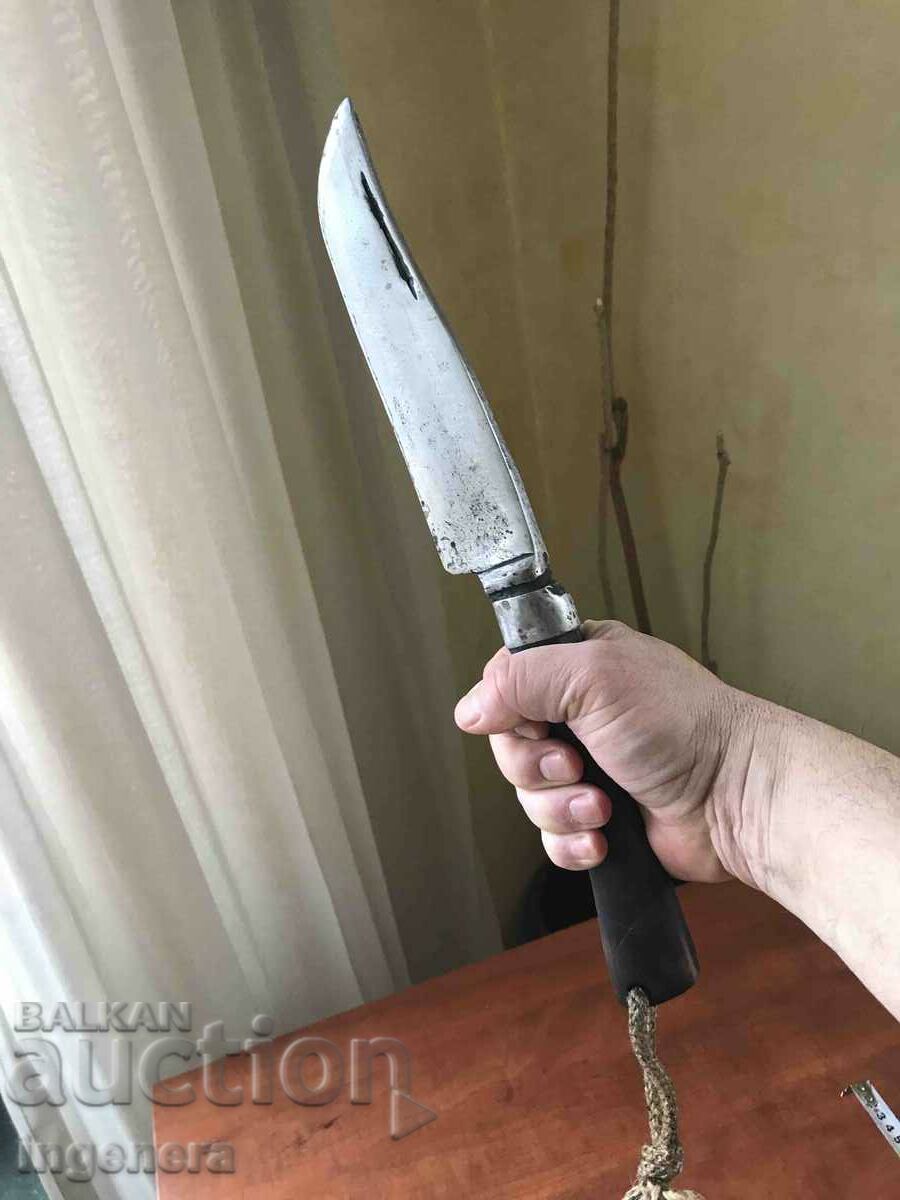KNIFE BLADE HUGE AND SOLID WEAPON