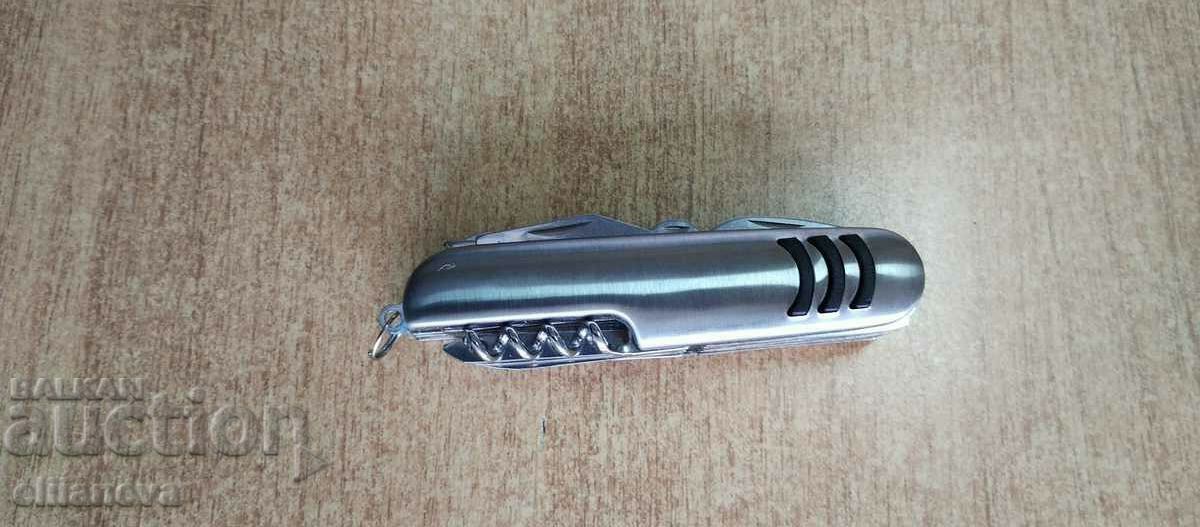 Delivery of Pocket chrome knife with many functions Delivery of Pocket chrome knife with many functions
