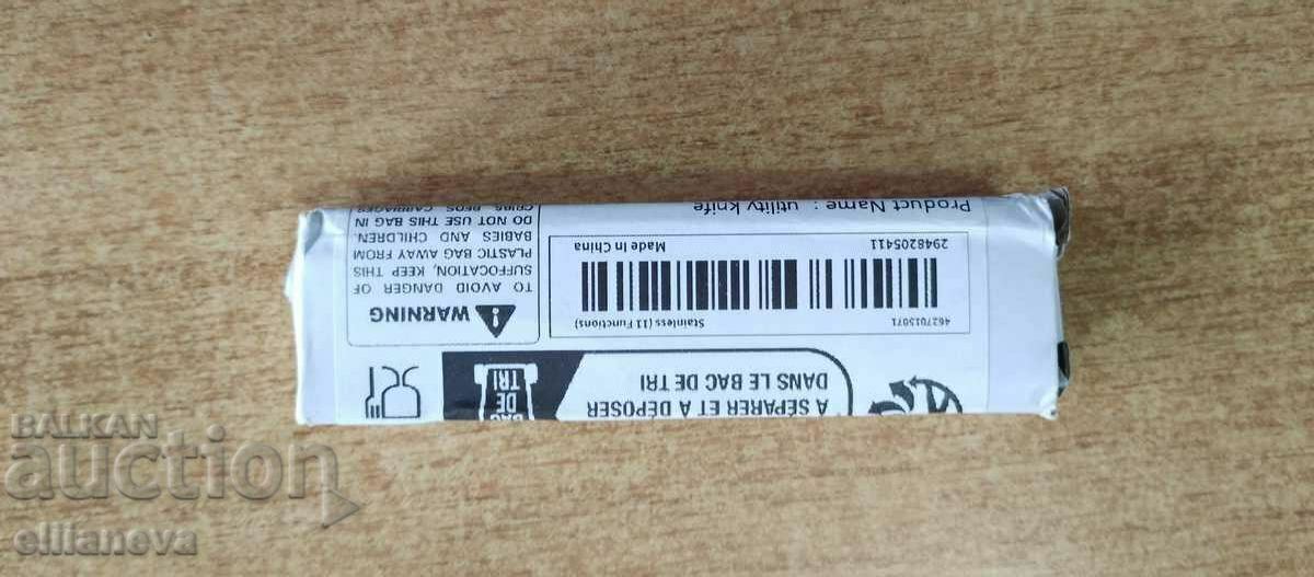 Pocket chrome knife with many functions - 6 Pocket chrome knife with many functions - 6