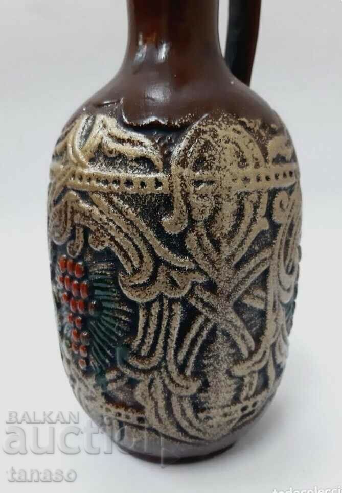 Ornate ceramic pitcher (4.5) with price 25.00 BGN | € 12.78 Ornate ceramic pitcher (4.5) with price 25.00 BGN | € 12.78