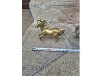 Bronze horse. Sculpture. Figure