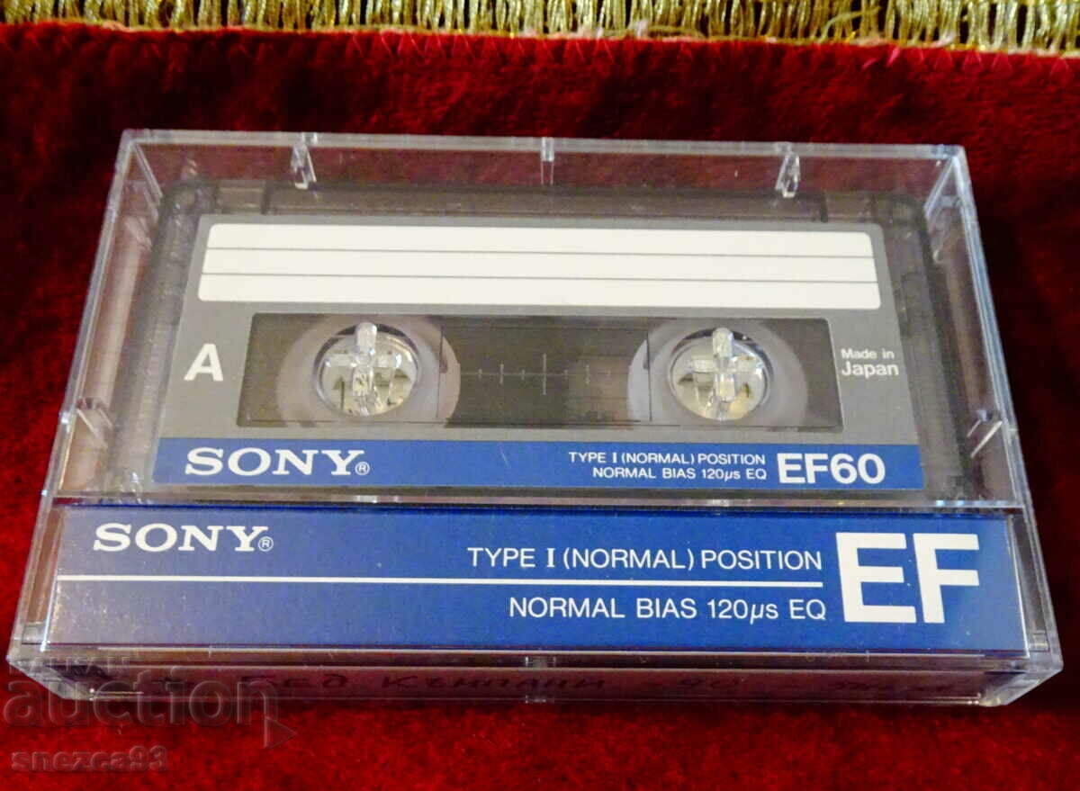 Casetă audio Sony EF60 cu Bad Company.