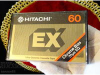Casetă audio Hitachi EX-C60 cu curcubeu, 1976