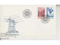 First-day postal envelope ELECTRICITY