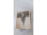 Снимка София Млад мъж на разходка 1934