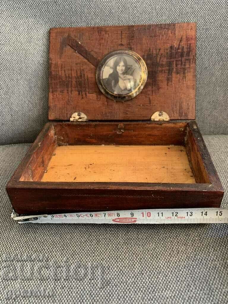 Old interesting bachelor, male box