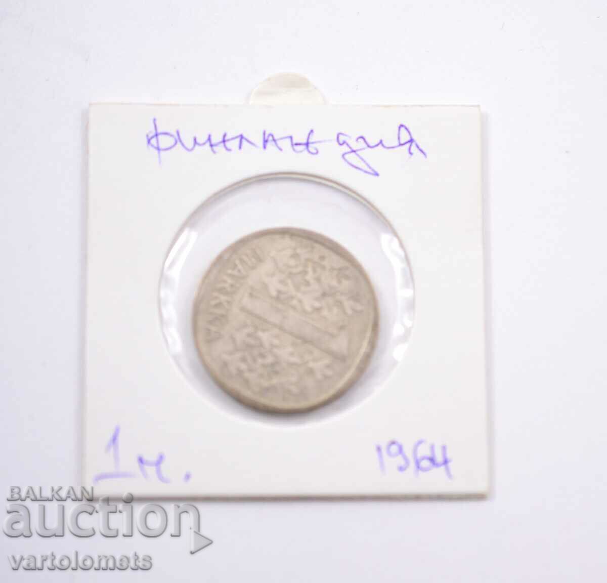 Auction 1 Mark 1964 Silver - Finland Auction 1 Mark 1964 Silver - Finland