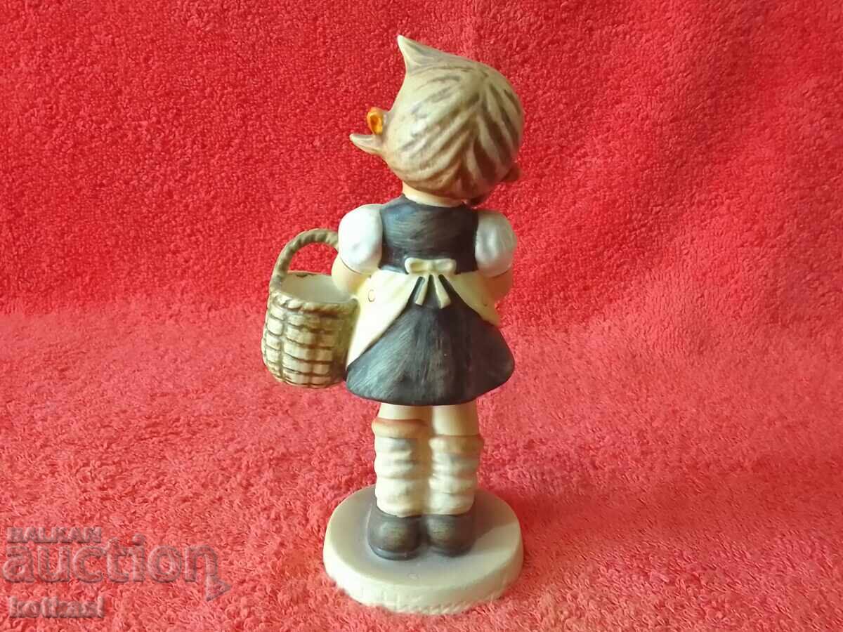 Auction Goebel Hummel Old Porcelain Girl Child Figure Auction Goebel Hummel Old Porcelain Girl Child Figure